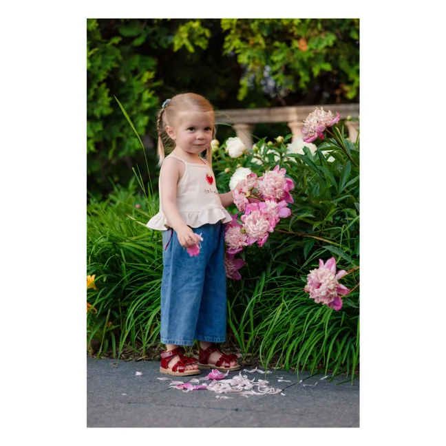 Sandals Gry  | Cherry red