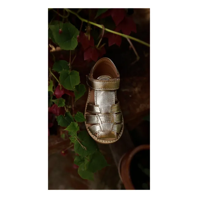 Sandalias Classic Scratch | Plateado