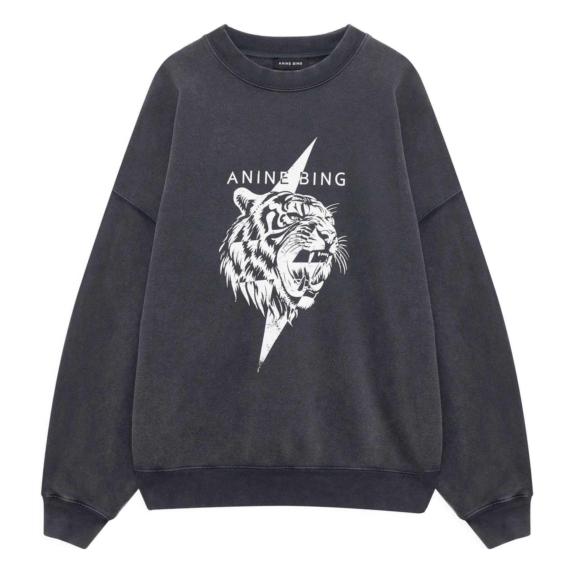 Anine Bing Black Miles Sweatshirt