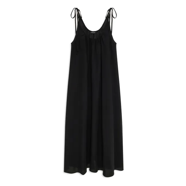 Robe Flora | Noir