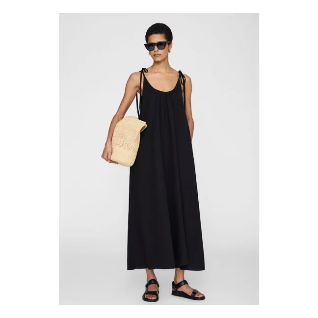 Robe Flora | Noir