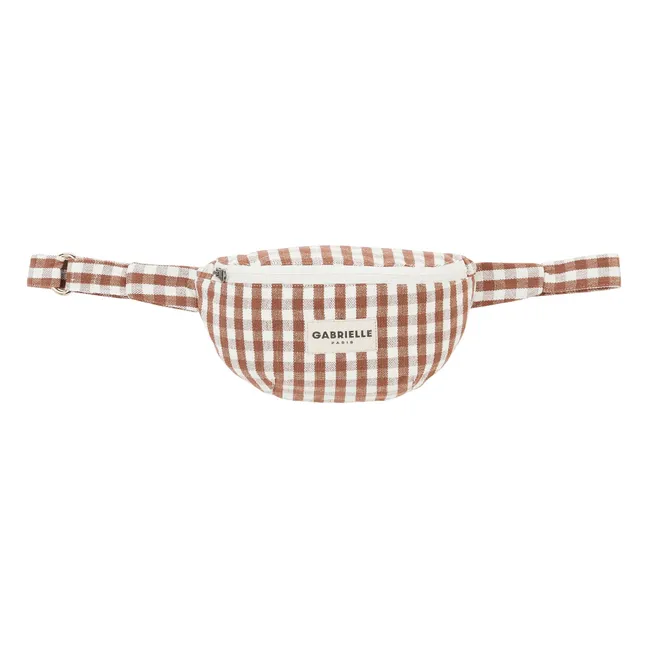 Banane enfant vichy Moka  | Mocha