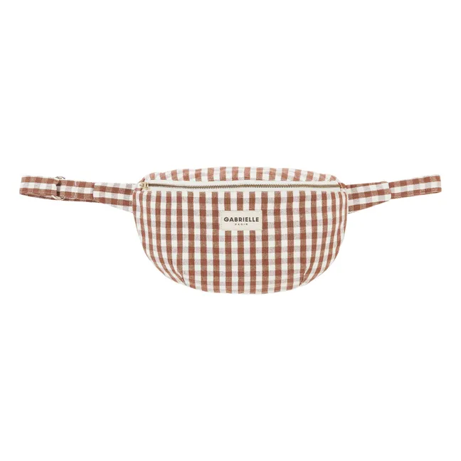 Plátano gingham moca  | Mocha