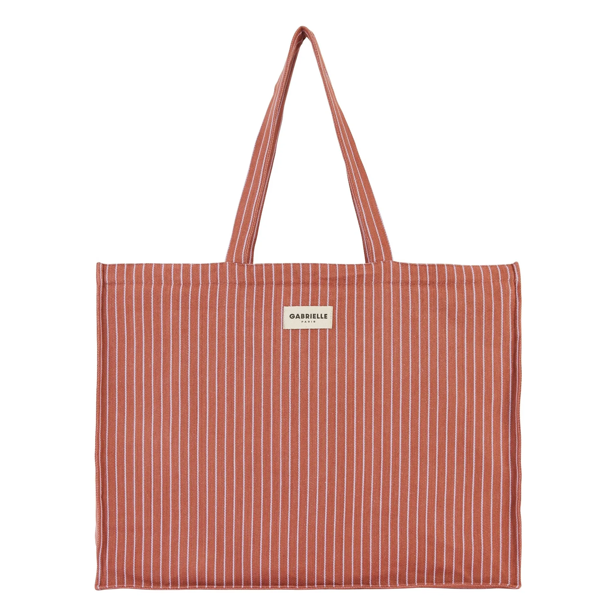 Gabrielle Paris Pink Lilac Stripe Weekend Bag