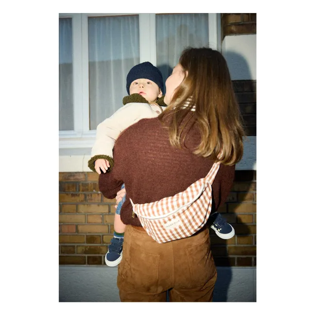 Plátano gingham moca  | Mocha