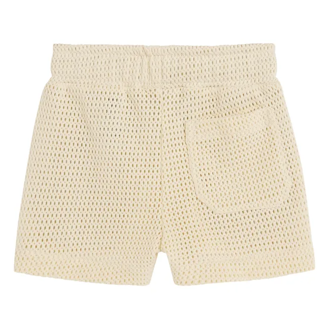 Short Braga Crochet | Ecru