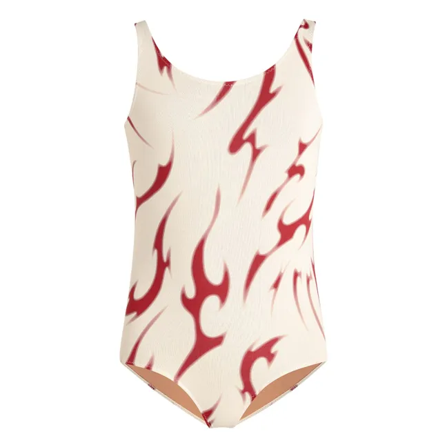 Costume da bagno Tribalo Kite Fibre riciclate | Rosso