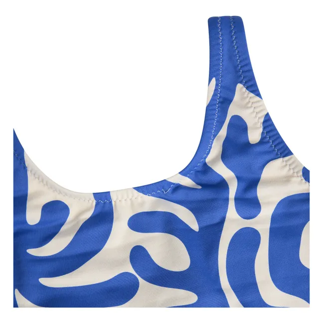 Maillot de bain Loefy Kite Fibres Recyclées | Bleu