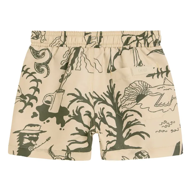 Shorts de baño Poplan | Beige