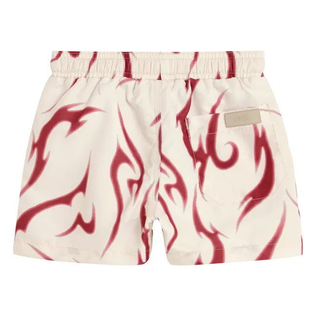 Short de Bain Tribalo | Rouge