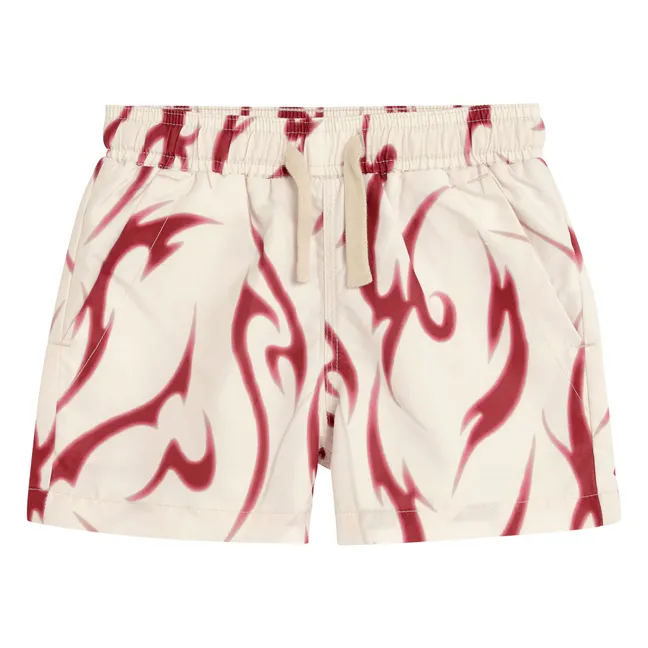 Short de Bain Tribalo | Rouge