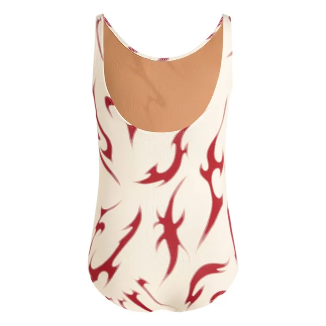 Costume da bagno Tribalo Kite Fibre riciclate | Rosso