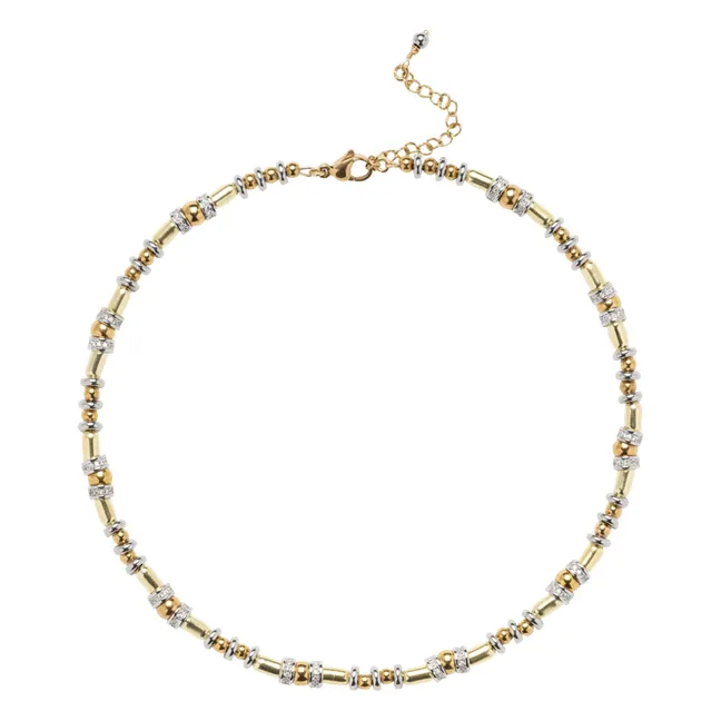 Collier Disc | Doré