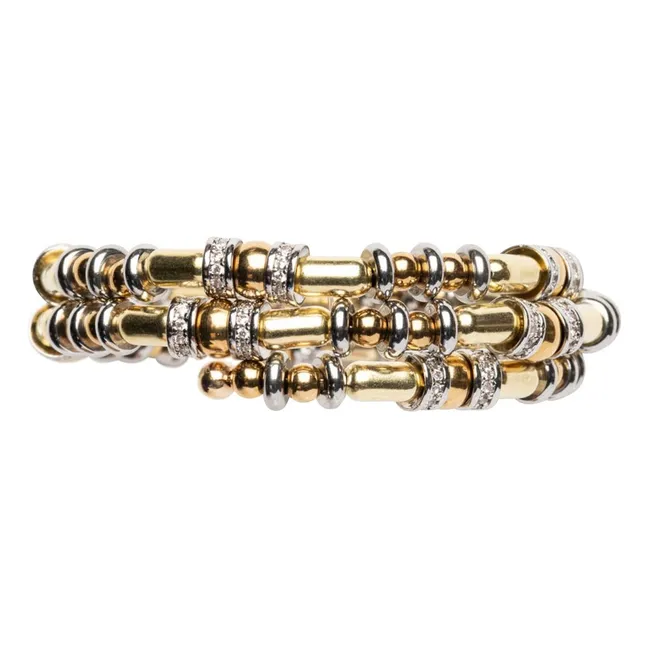 Bracelet Disc | Doré/Argenté