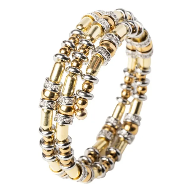 Bracelet Disc | Doré/Argenté