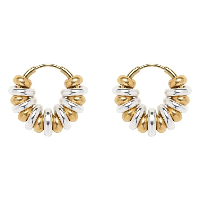 Boucles d'Oreilles Baby Venus | Doré/Argenté