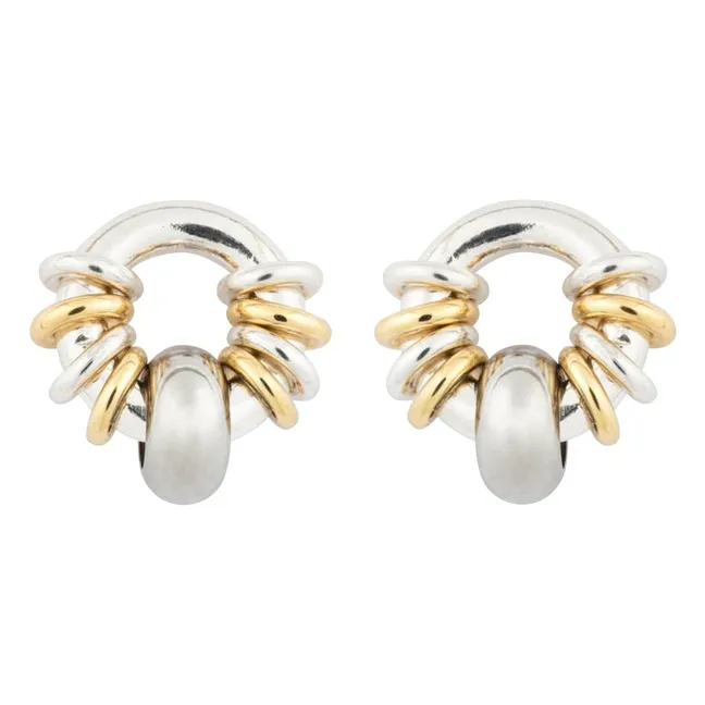 Donut Baby Earrings | Silver