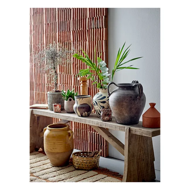 Vase en grès Heikki  | Bleu