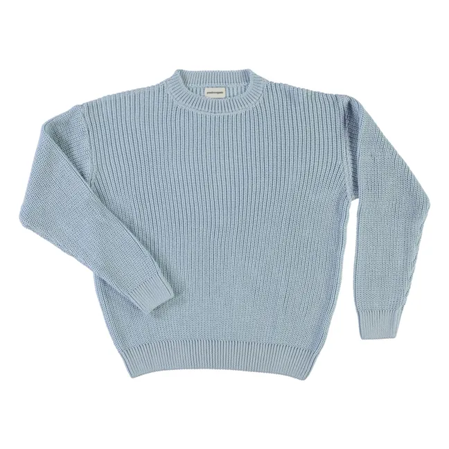 Jersey de algodón ecológico Dandelion | Azul Cielo