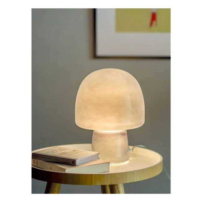 Lampe en verre Paddy | Bleu