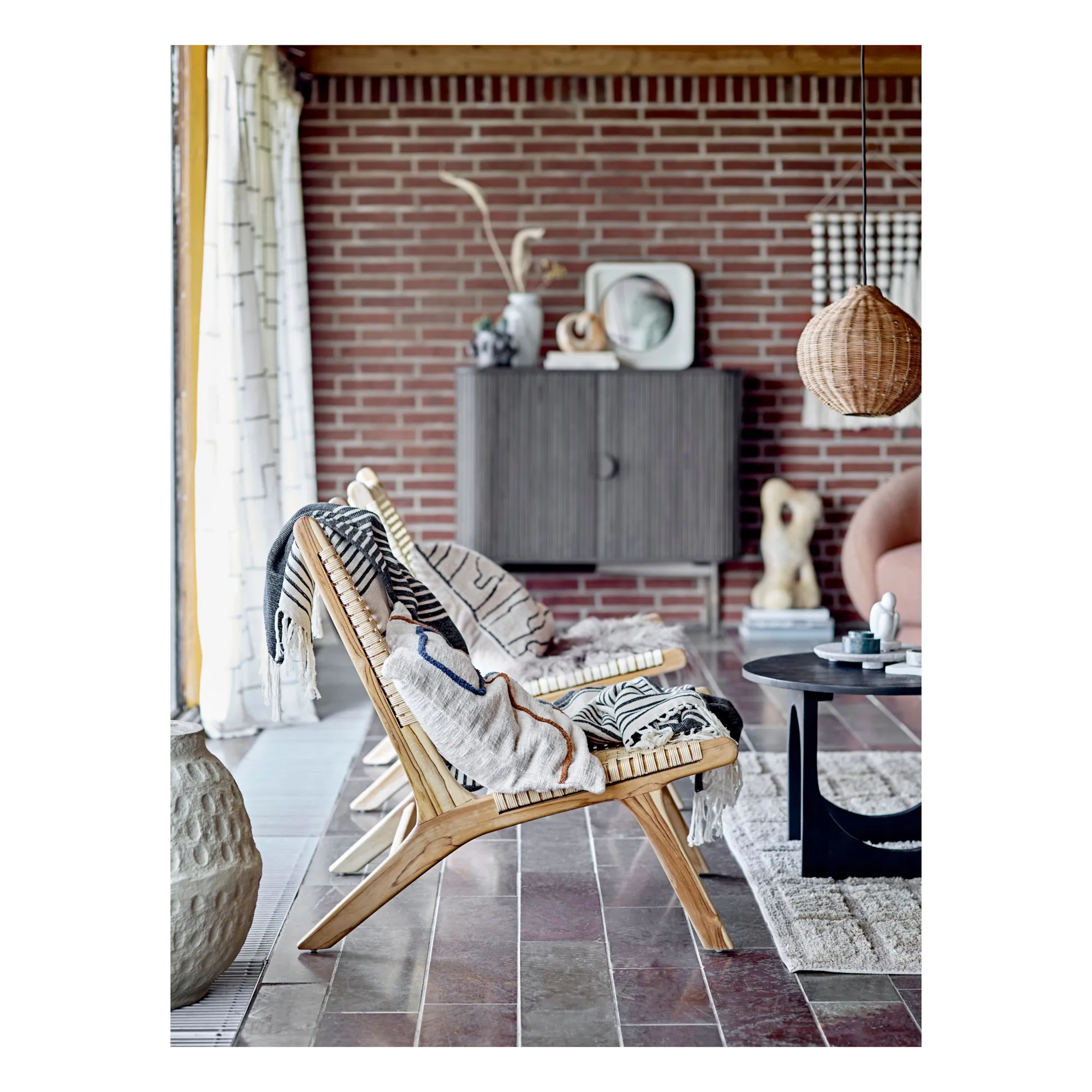 Bloomingville - Tapis en coton Any (Bloomingville) - Image 1