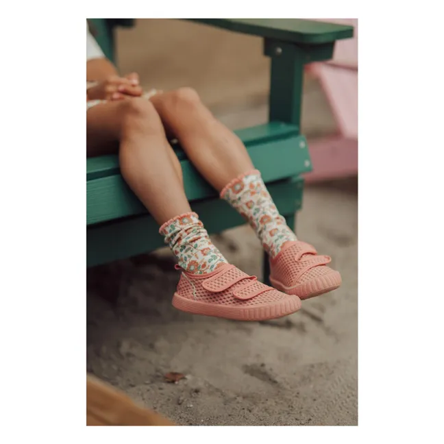 Scratch Play Recycled Fiber Sneakers | Pink