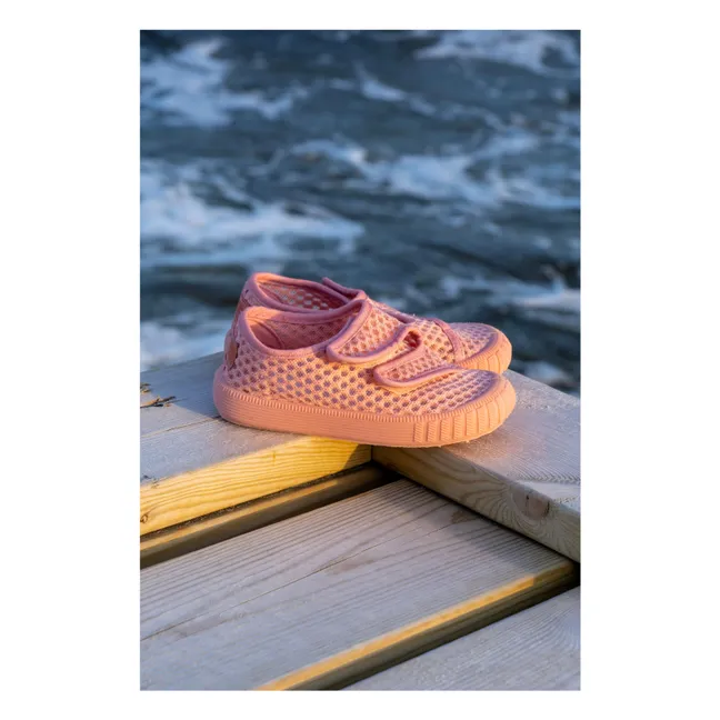 Scratch Play Recycled Fiber Sneakers | Pink