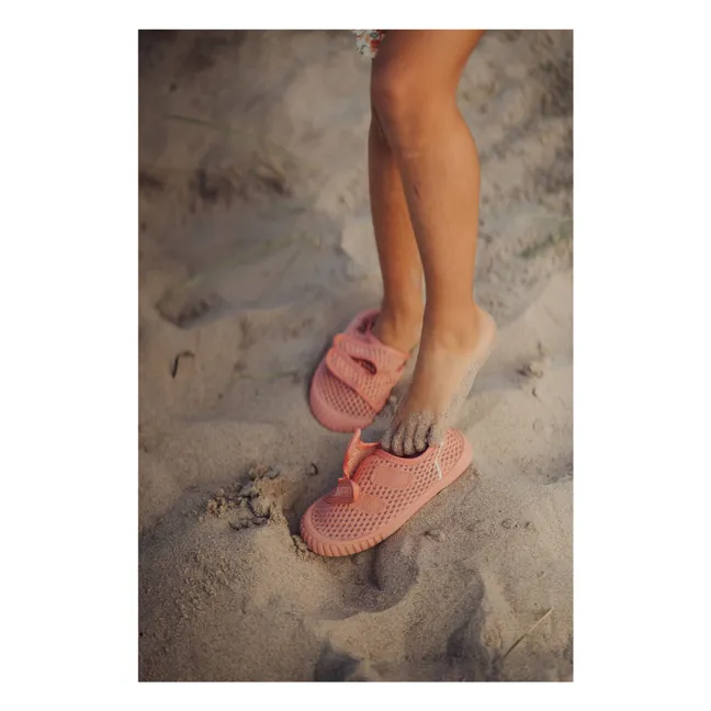 Rasca y Juega Zapatillas de fibra reciclada | Rosa