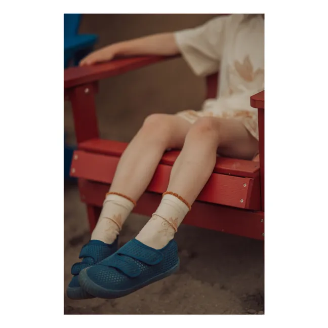 Scratch Play Recycled Fiber Sneakers | Blue