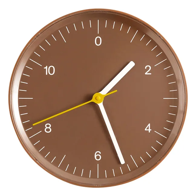Horloge murale, Japser Morrison | Marron