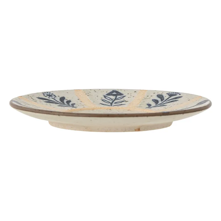 Assiette en grès Leonie | Bleu- Image produit n°3