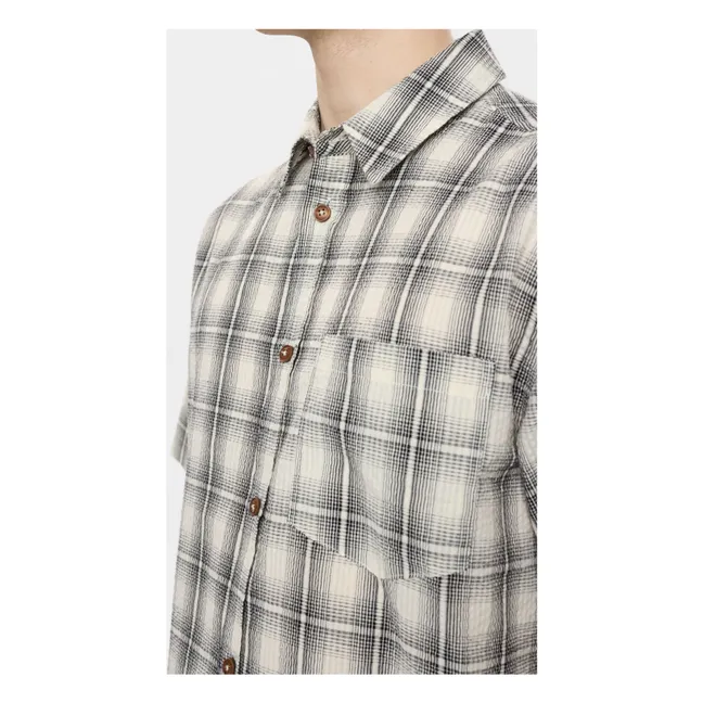 Camisa a cuadros Akotto  | Gris