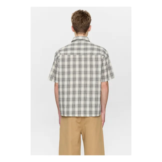 Camisa a cuadros Akotto  | Gris