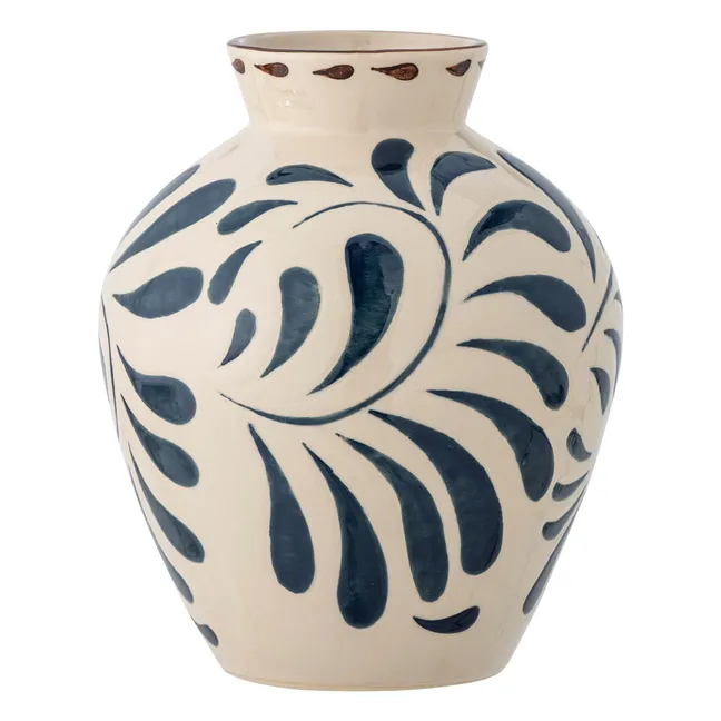 Vase en grès Heikki  | Bleu