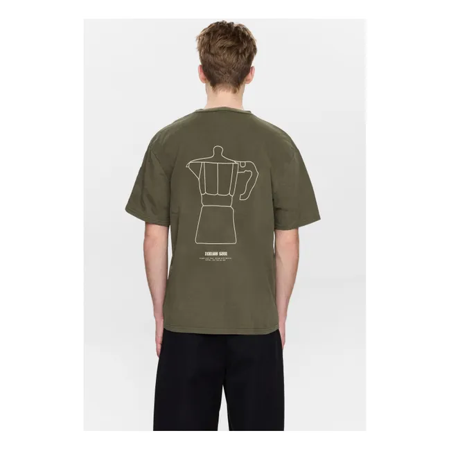 Akvillads Italian T-shirt | Dark green