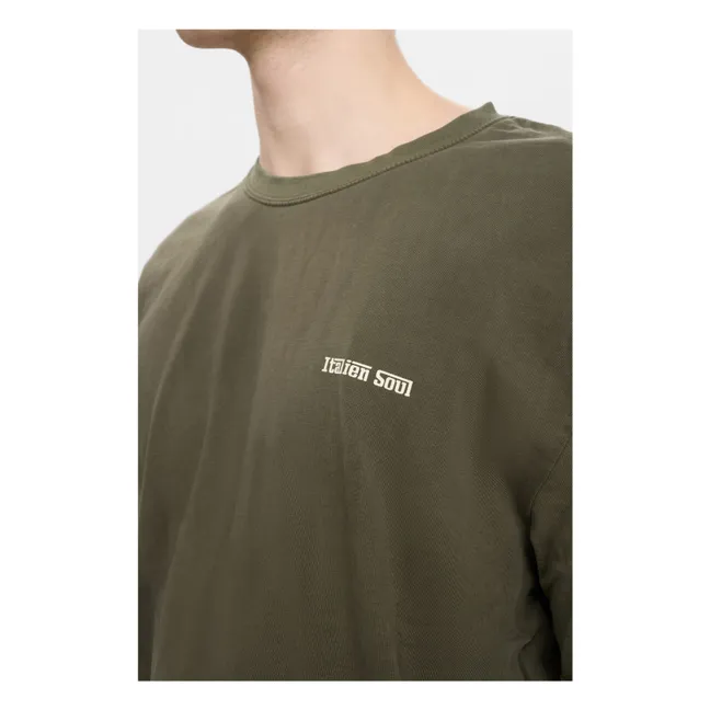 Akvillads Camiseta italiana | Verde Oscuro