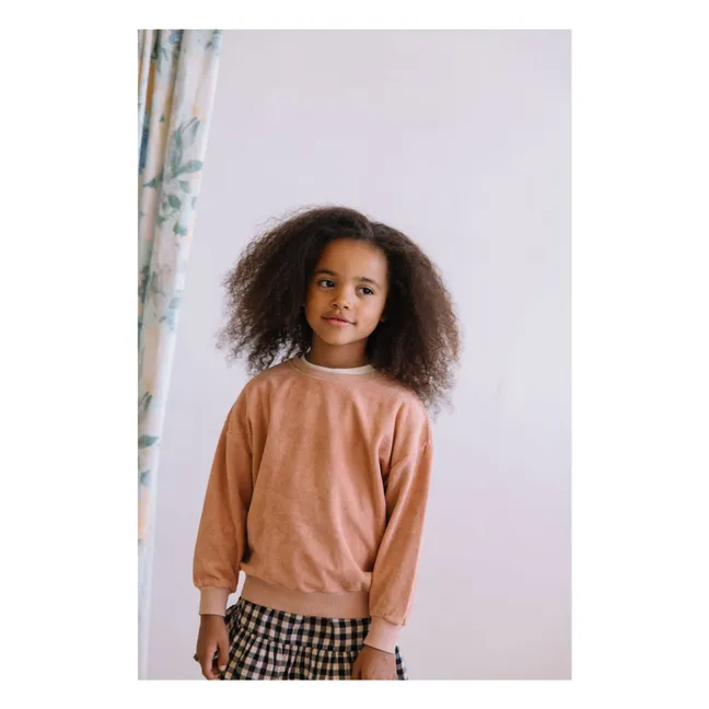 Sweat Bart Eponge Coton Bio | Vieux Rose