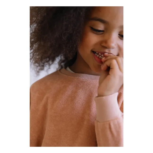 Sweat Bart Eponge Coton Bio | Vieux Rose