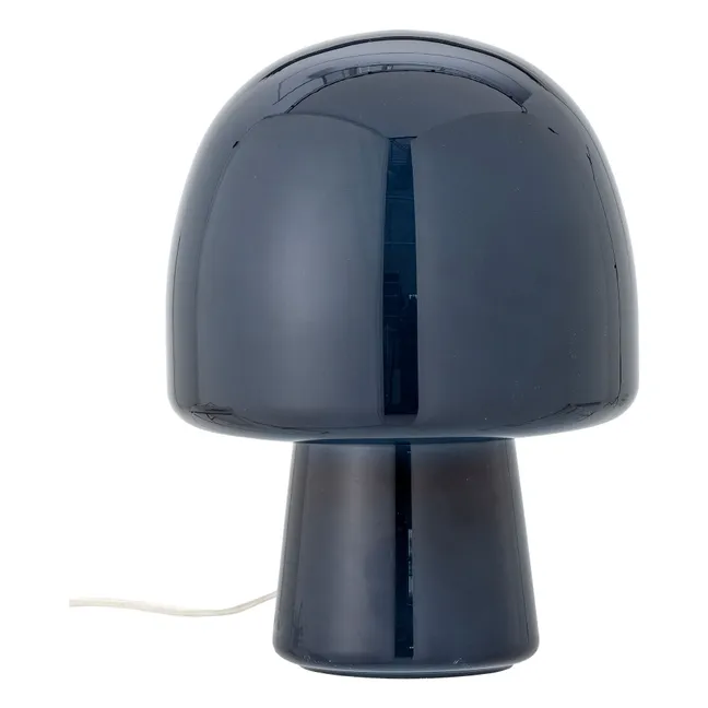 Lampe en verre Paddy | Bleu