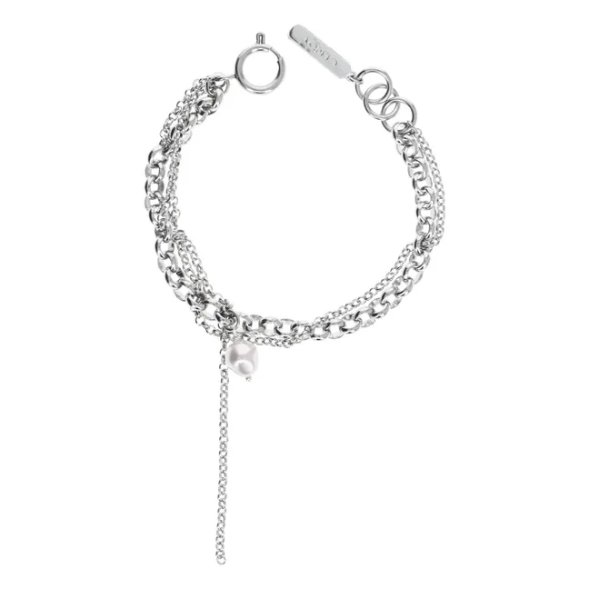 Pulsera Richie | Plateado