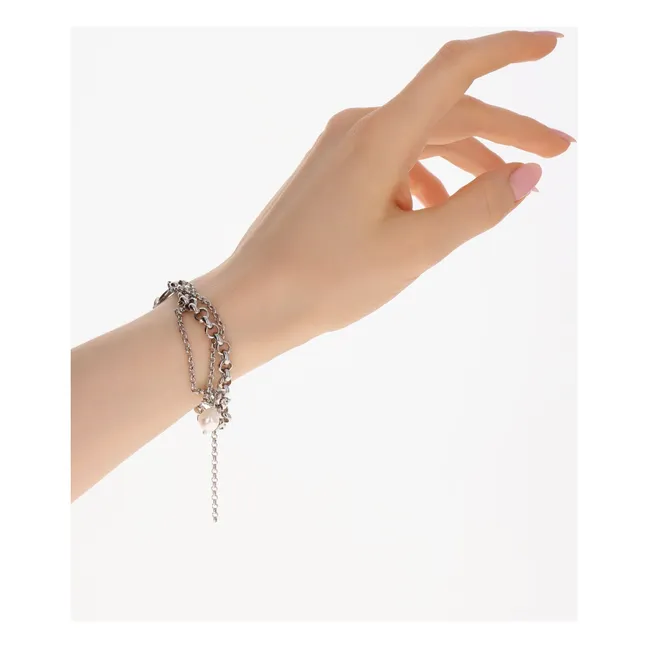 Pulsera Richie | Plateado