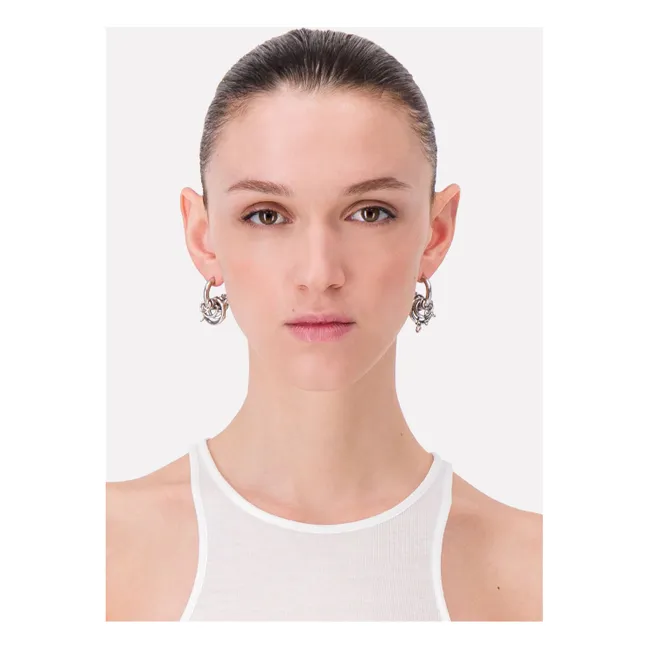 Jay Earrings | Silver