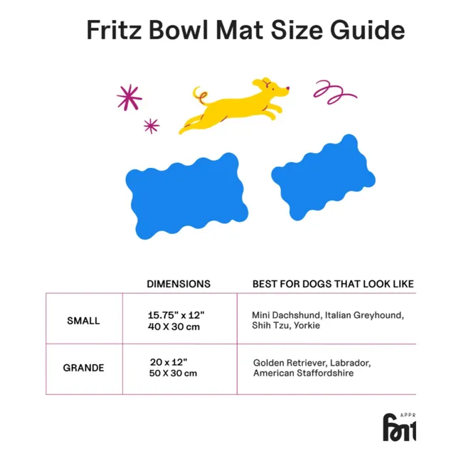 Bowl mat | Orange