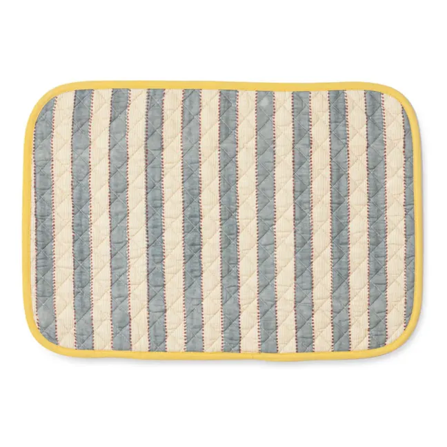 Mantel individual reversible New York - Set de 4 | Azul