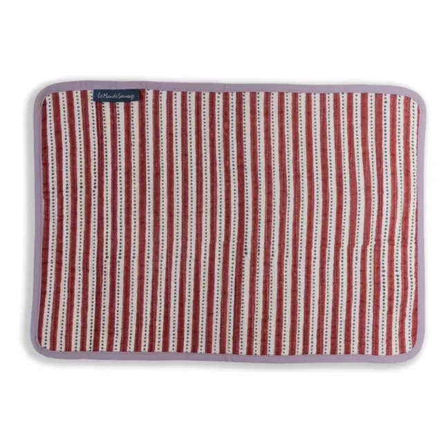 Juego de 4 manteles individuales reversibles Kyushu | Rojo