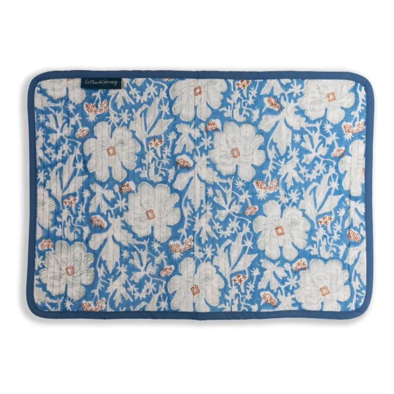Le Monde Sauvage Blue St Petersburg Reversible Placemat - Set Of 4