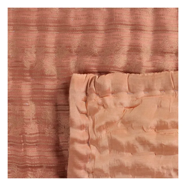 Seidenplaid Ritournelle | Blush
