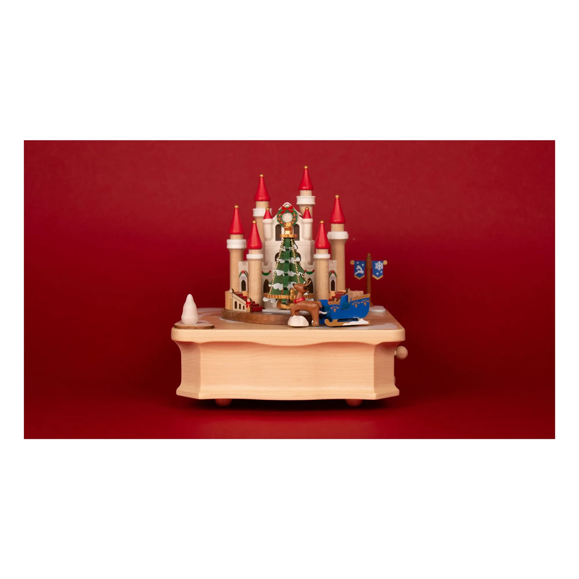 Wooderful life - Boîte à musique Château de Noël (Wooderful life) - Image 1