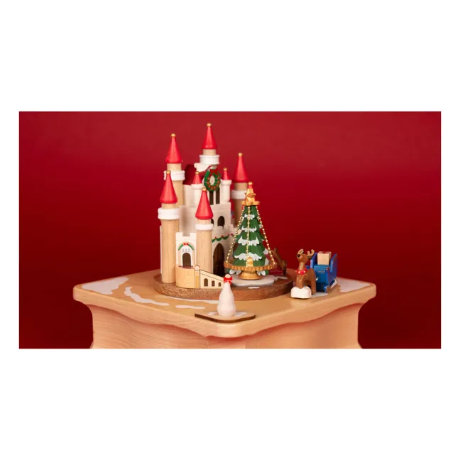 Boîte à musique Château de Noël