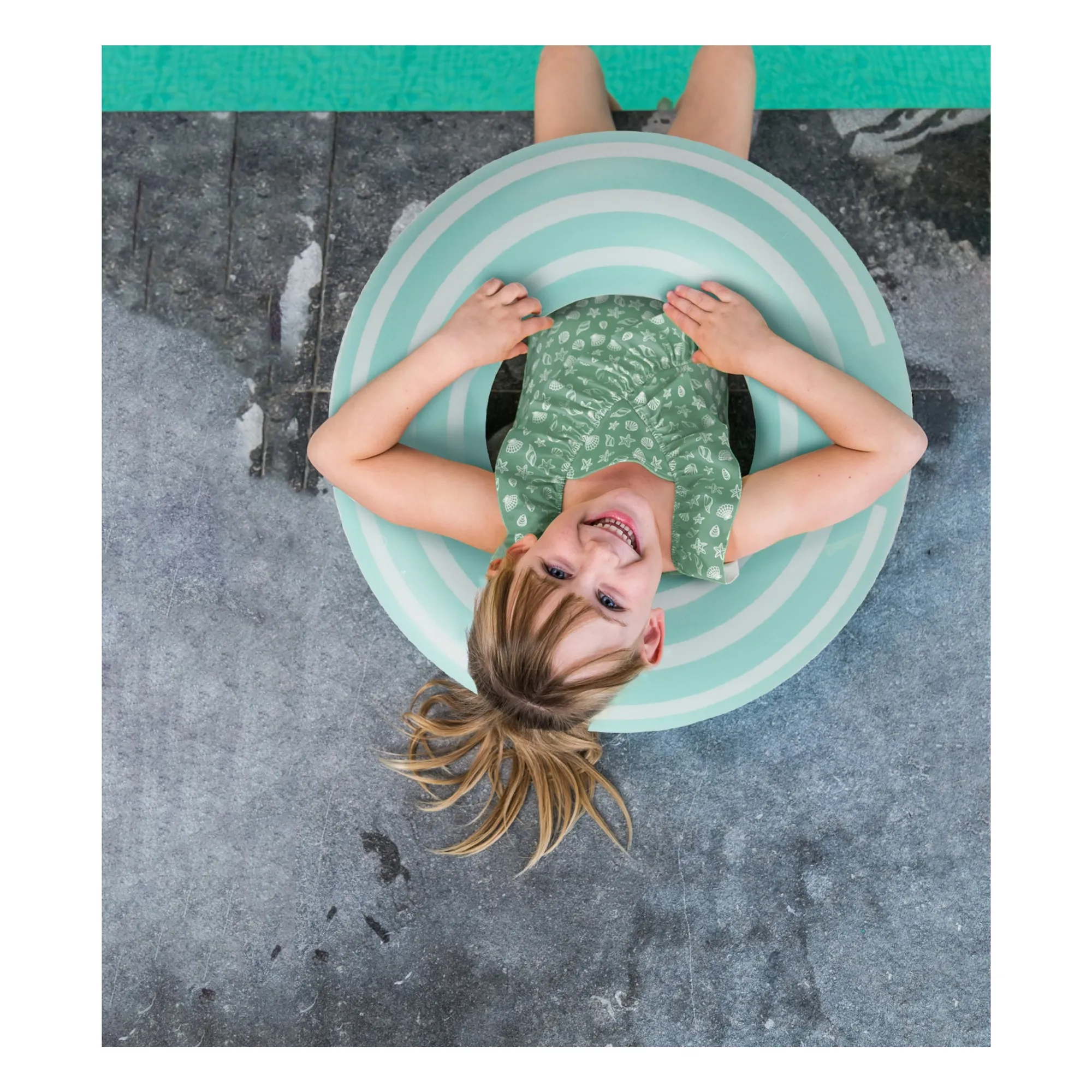 Bouée gonflable | Vert- Image produit n°4